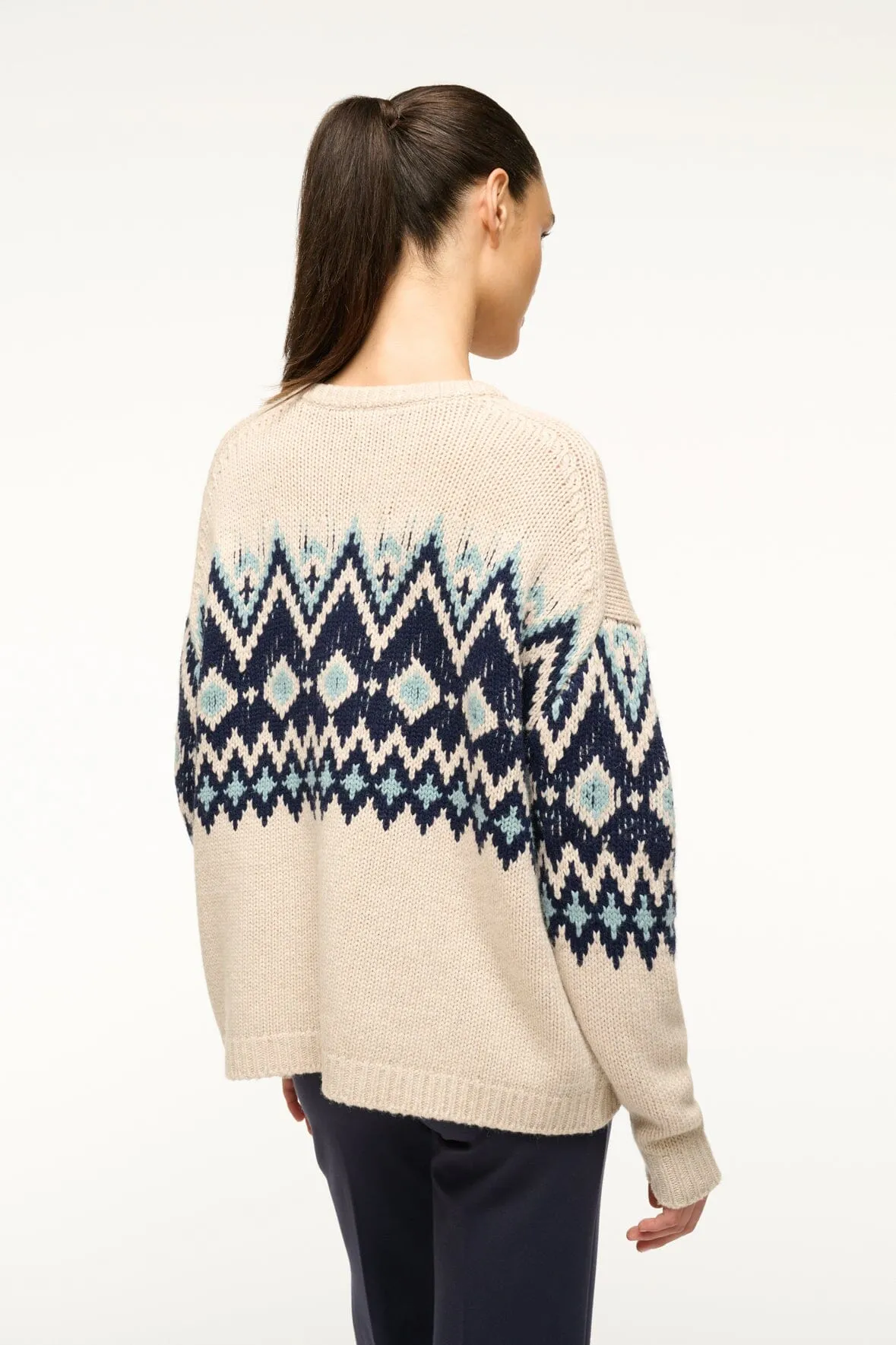 MORITZ SWEATER | OATMEAL MULTI FAIRISLE