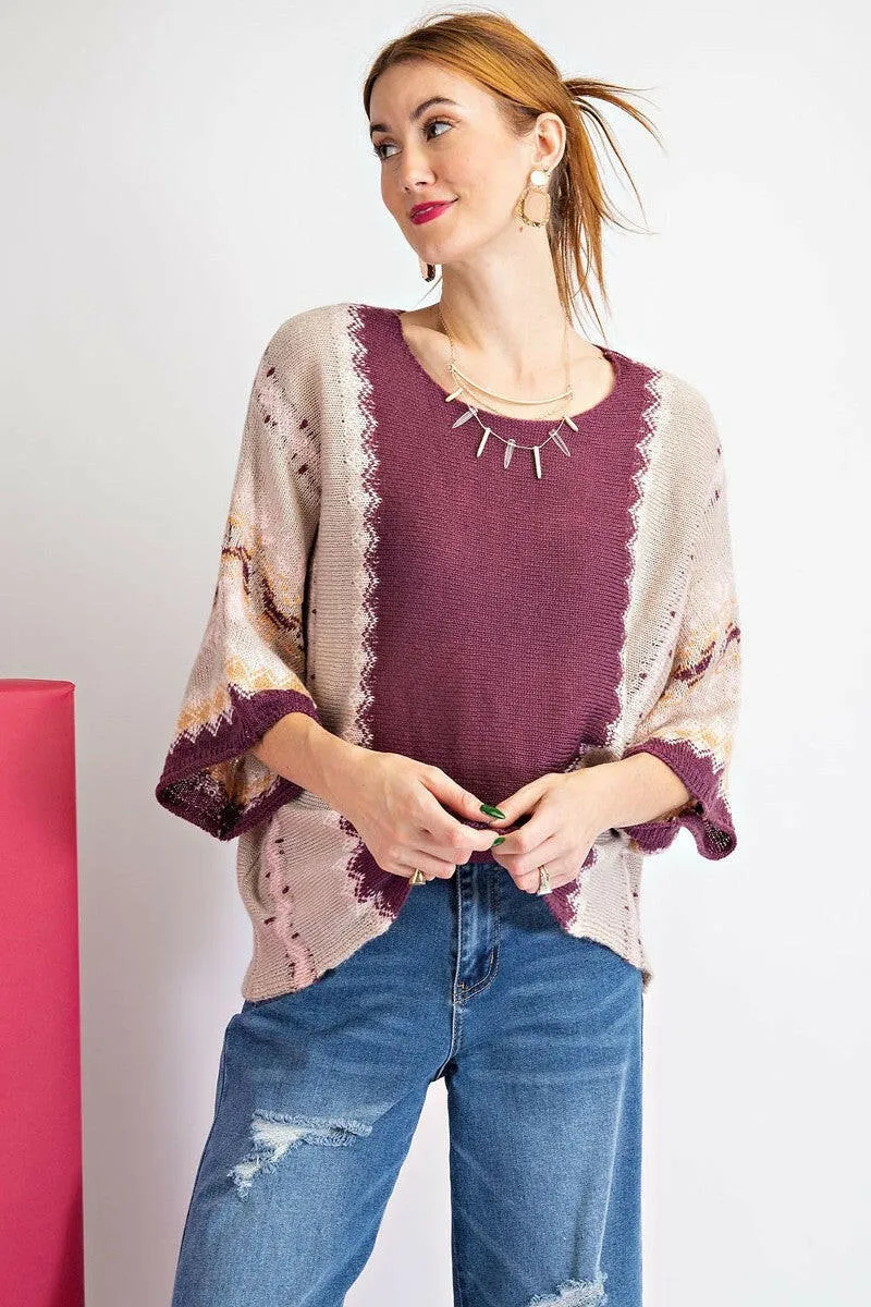 Multi Color Thread Sweater