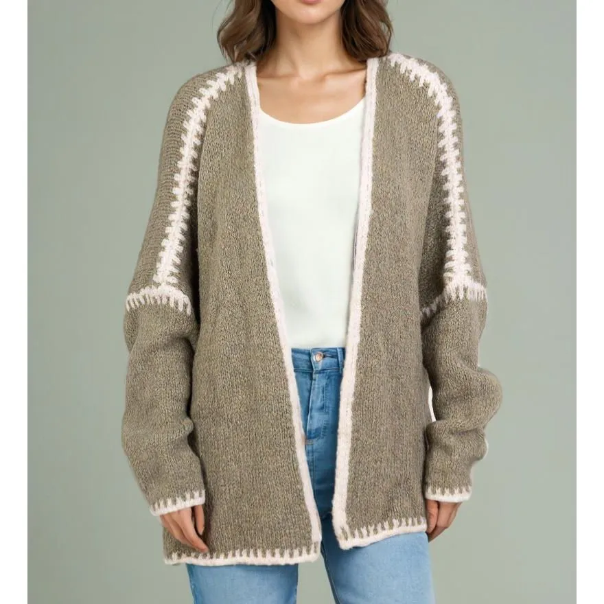 Needle Imitation Wool Knitted Sweater