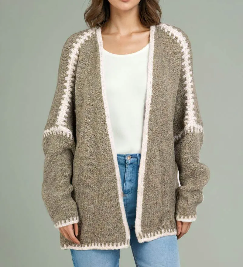 Needle Imitation Wool Knitted Sweater