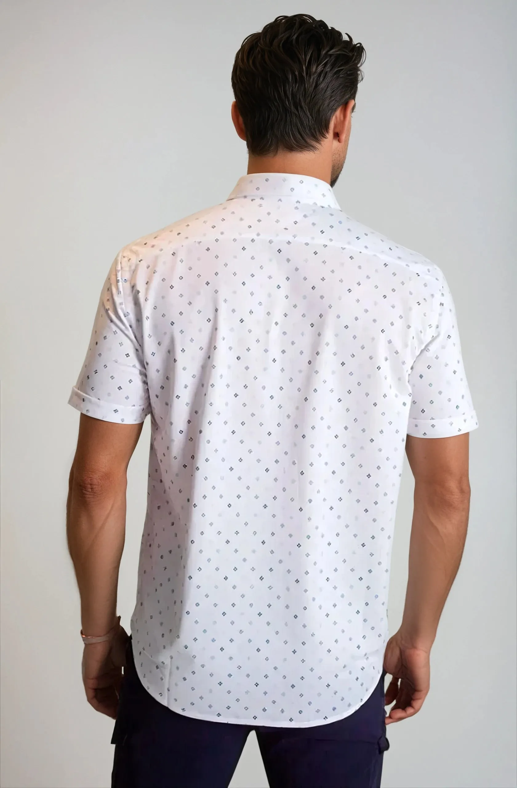 Newport Ditsy Short Sleeve Tech Shirt