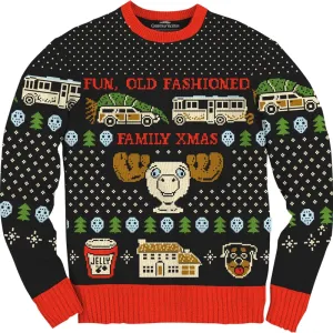 Old Fashioned Christmas Vacation Ugly Sweater