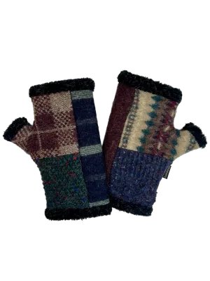 One of a Kind Arctic Fingerless Gloves 333