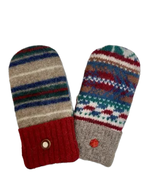 One of a Kind Sweater Mittens 389