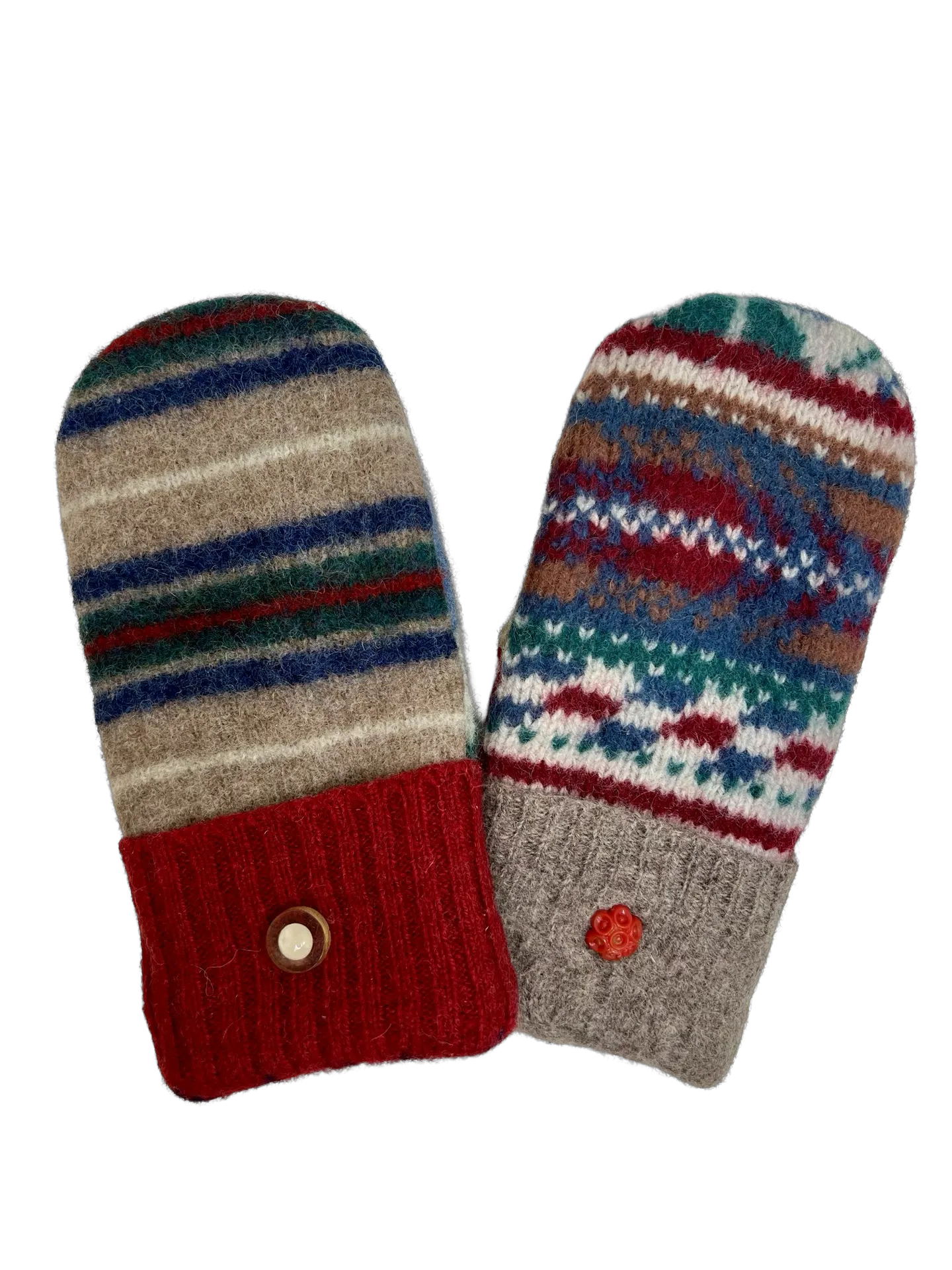 One of a Kind Sweater Mittens 389