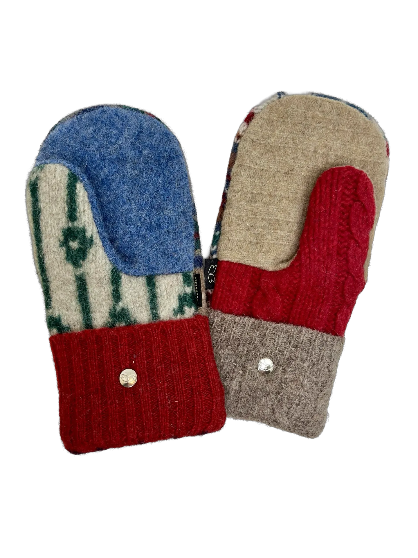 One of a Kind Sweater Mittens 389