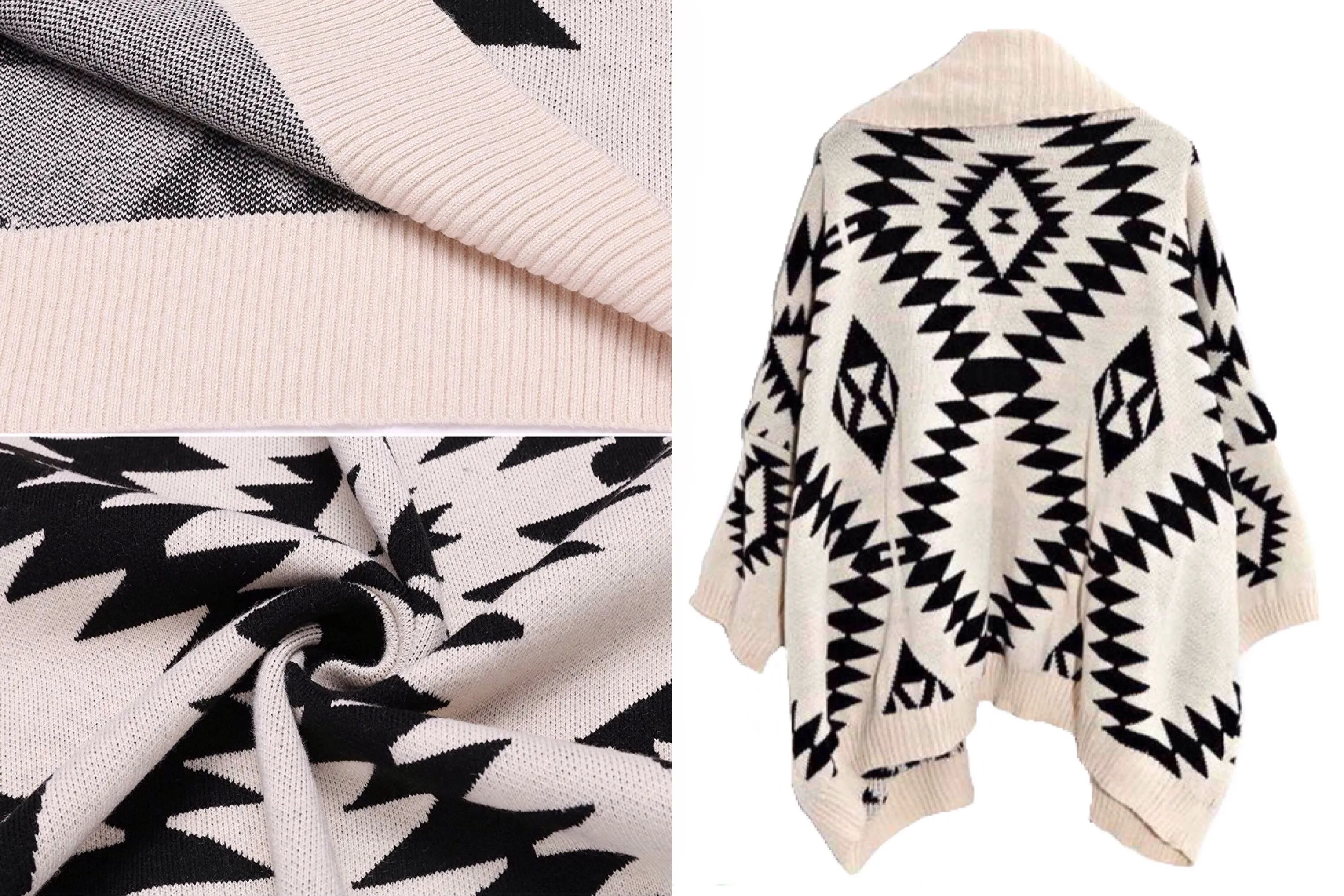 Over-Sized Aztec Cardigan Sweater