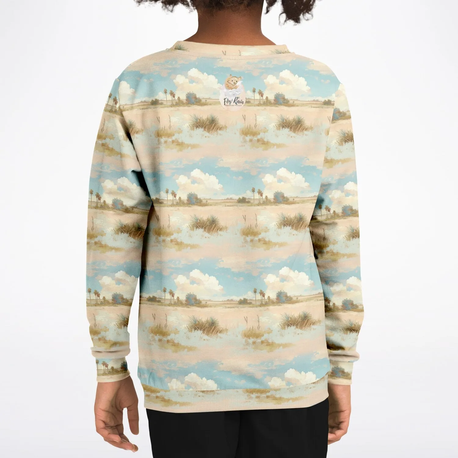 Pastel Ecosystem- Kids Fashion Sweatshirt