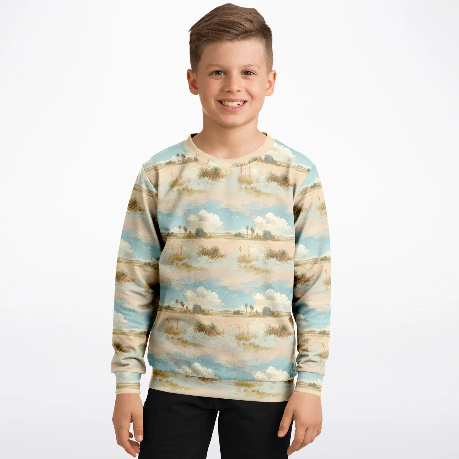 Pastel Ecosystem- Kids Fashion Sweatshirt