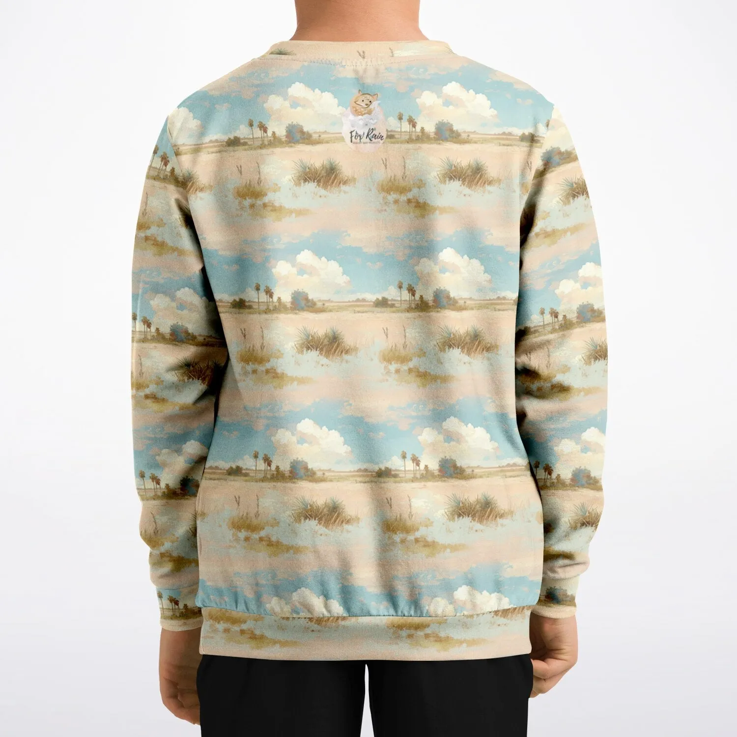 Pastel Ecosystem- Kids Fashion Sweatshirt