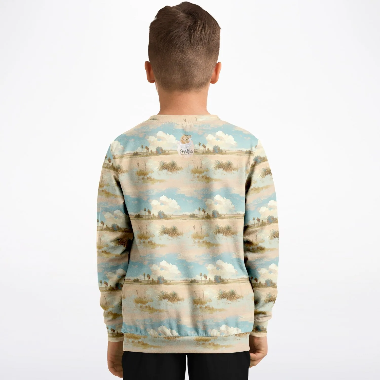 Pastel Ecosystem- Kids Fashion Sweatshirt