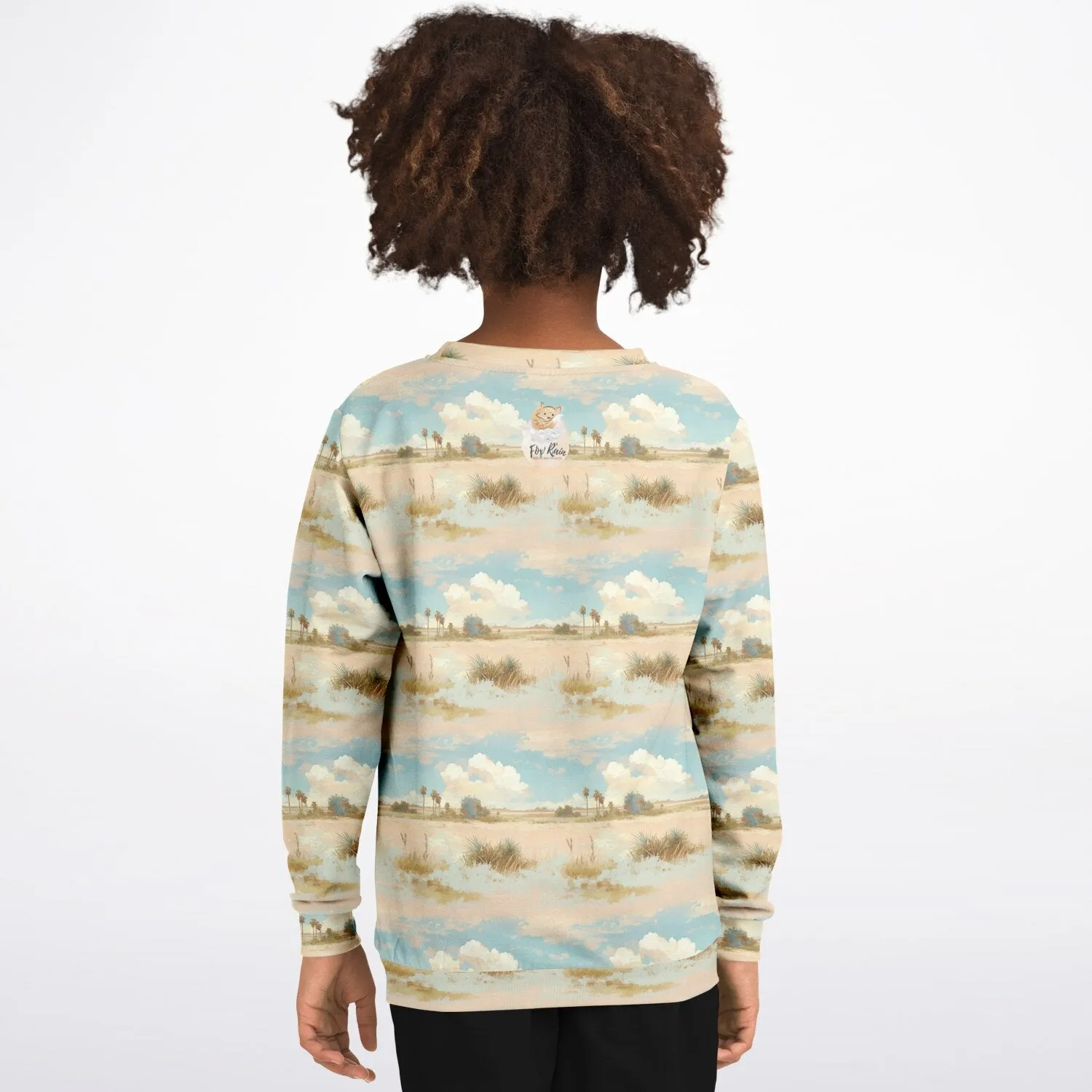 Pastel Ecosystem- Kids Fashion Sweatshirt