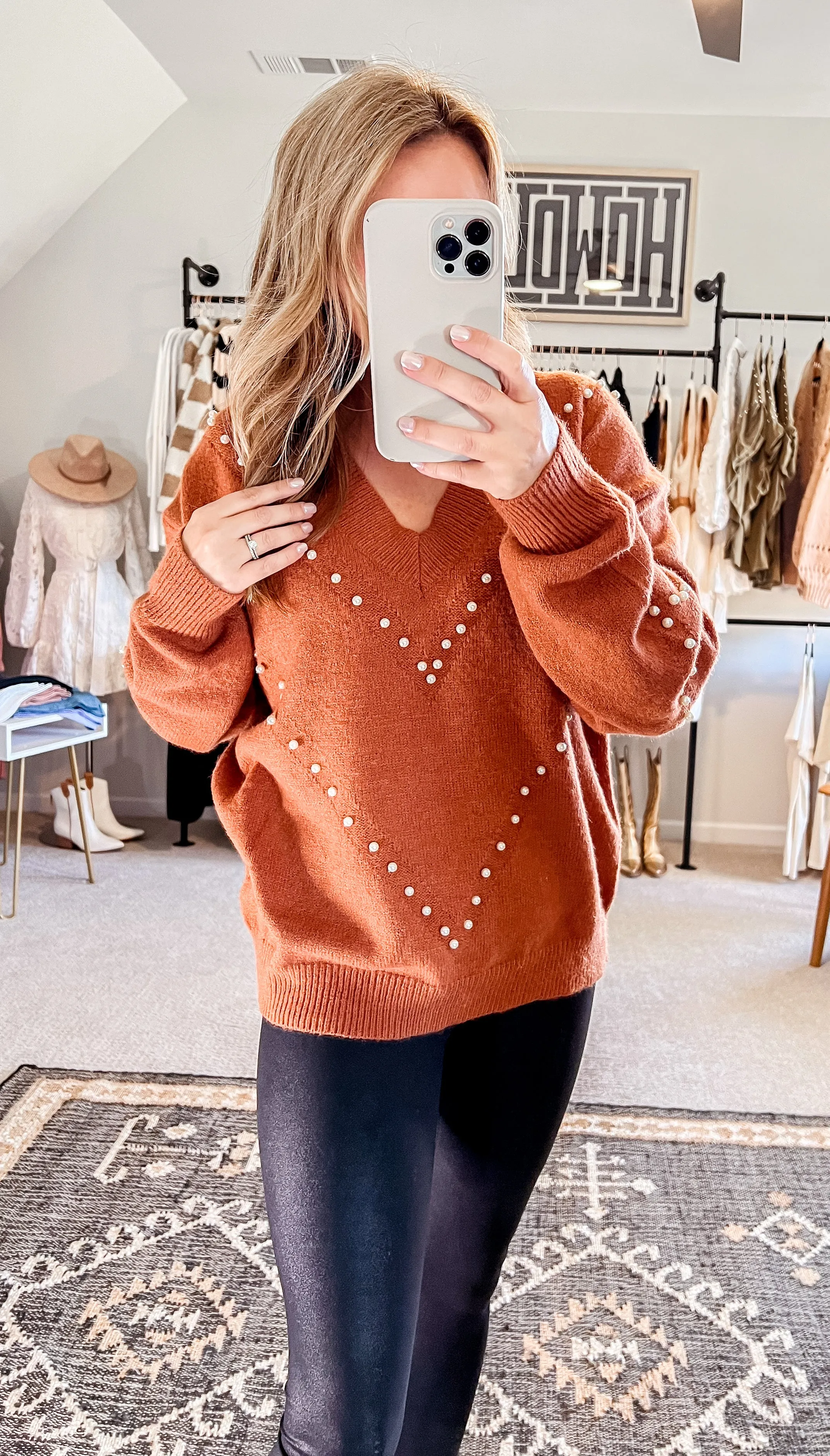 Pearly Girl Sweater