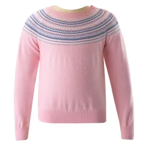 Pink Fairisle Sweater