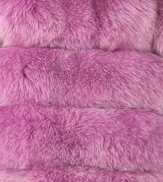 Pink Java QC8046 BIG SALE FREE SHIPPING  hot new  natural fox fur long vest  real fox fur gilet winter high quality women fox