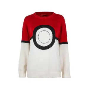 Pokemon I Am Pokeball Knit Pullover Sweater