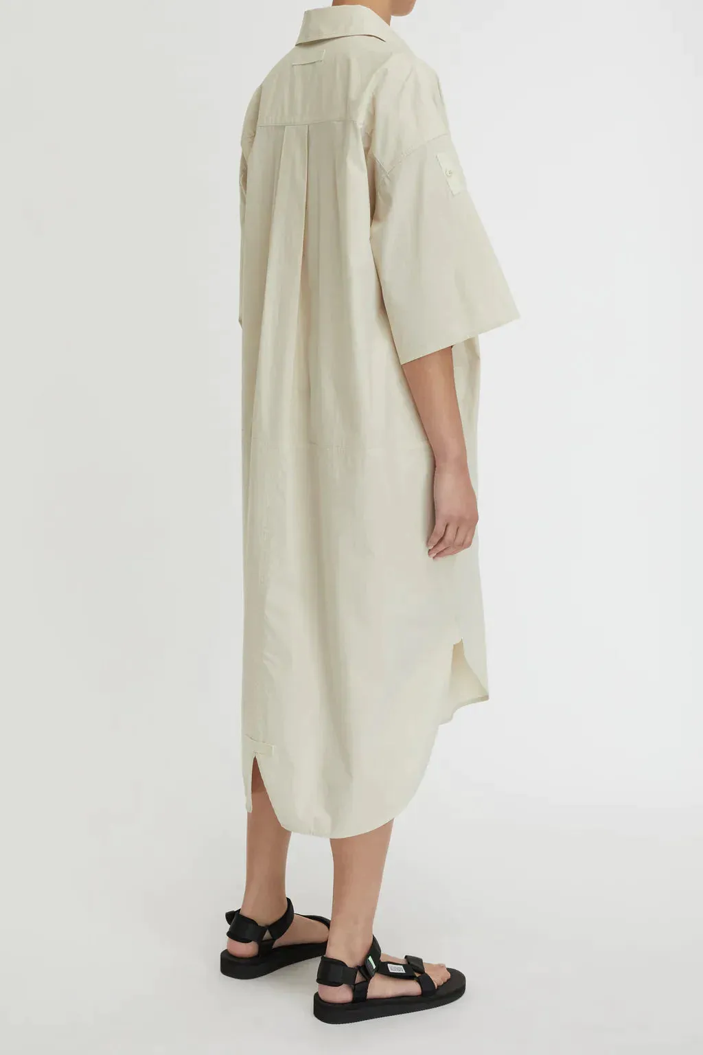 Poplin Shirt Dress