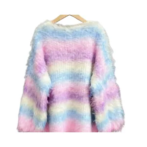 Pre Order:  Gradient Knitted Loose Sweater