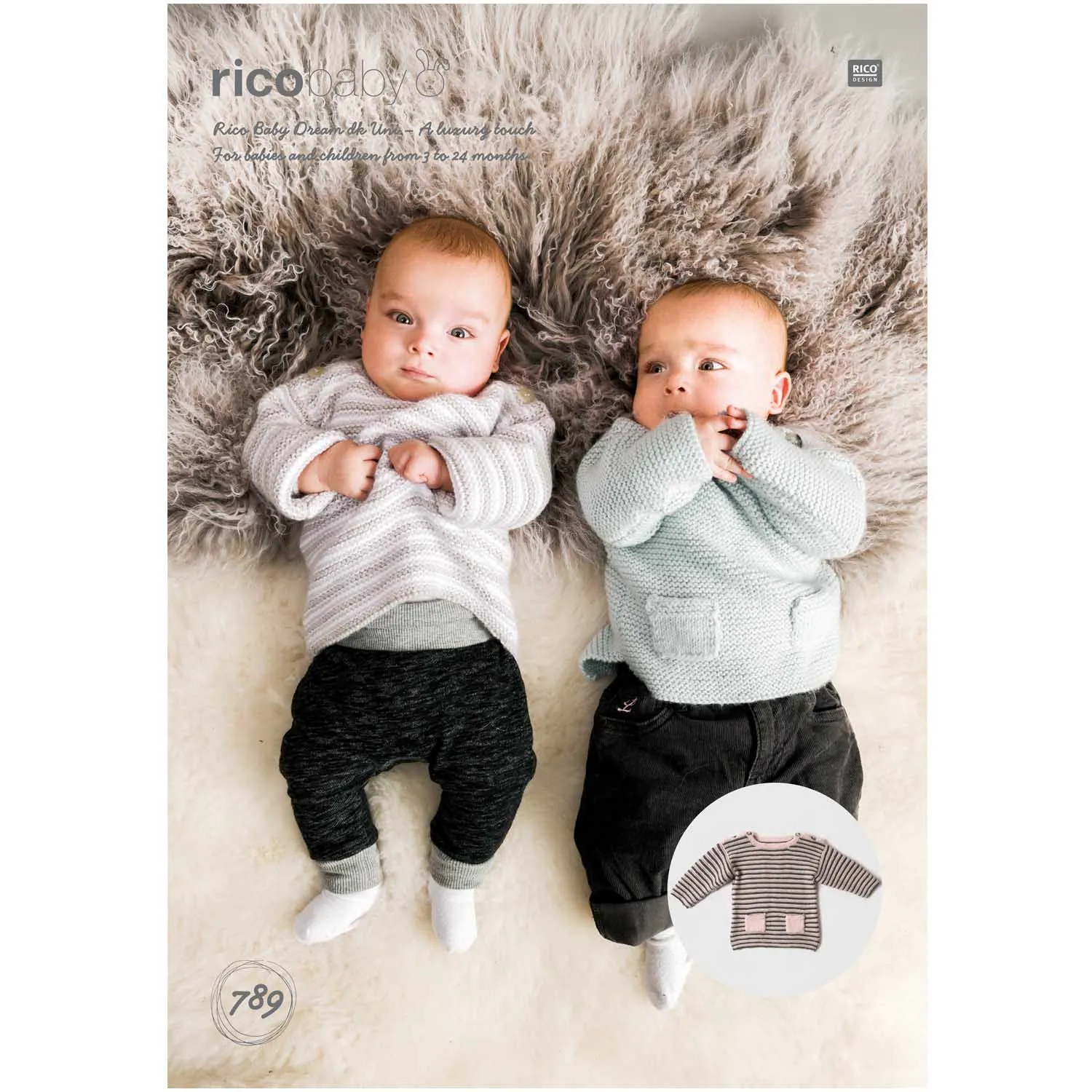 Rico Baby DK Knitting Pattern 789