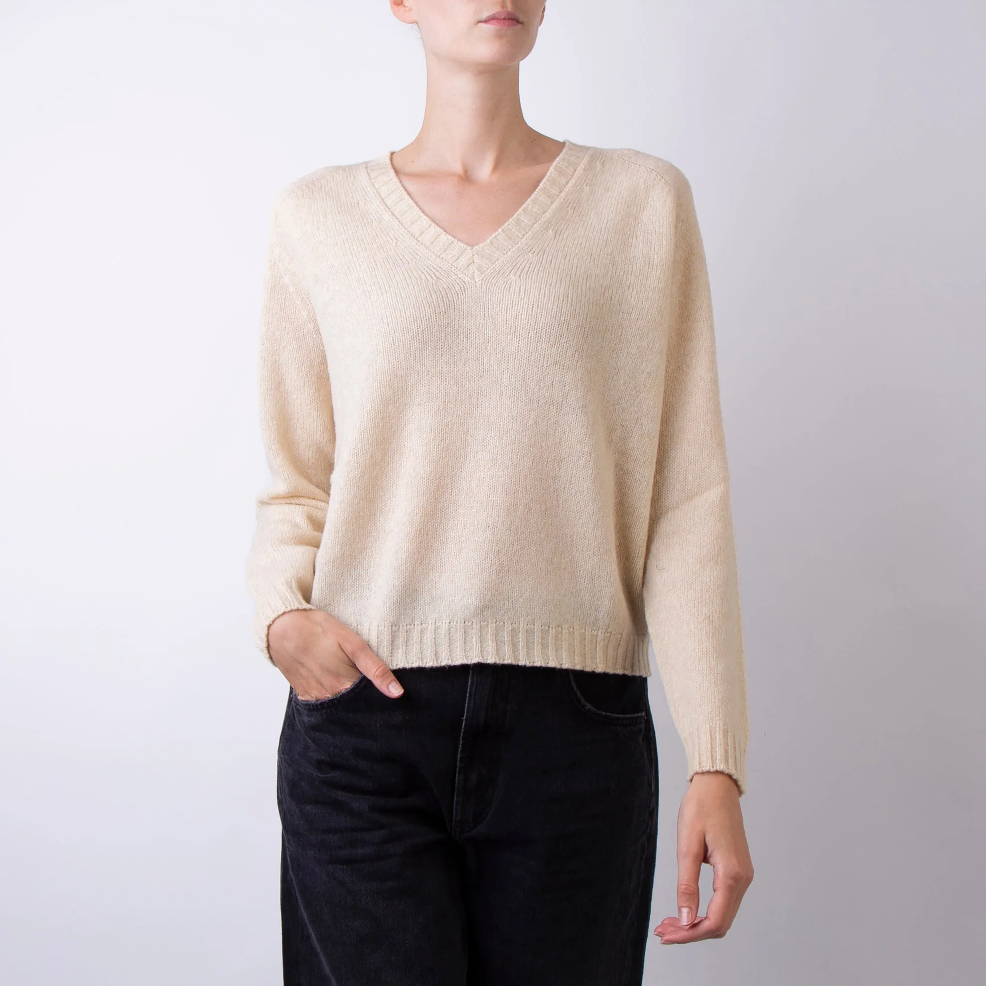 ROBERTO COLLINA SWEATER A36602 03 IVORY