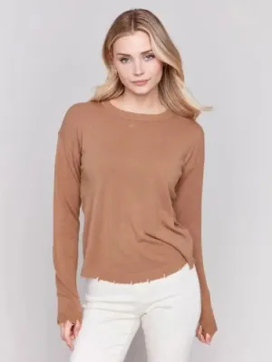 Round Hem Sweater