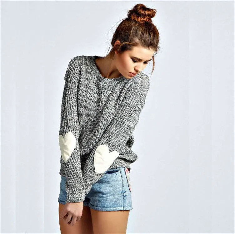 Round Neck Pullover Sweater