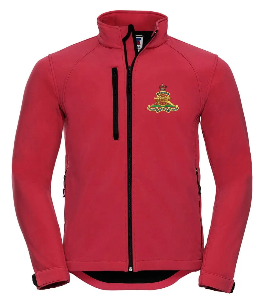 Royal Artillery Embroidered 3 Layer Softshell Jacket