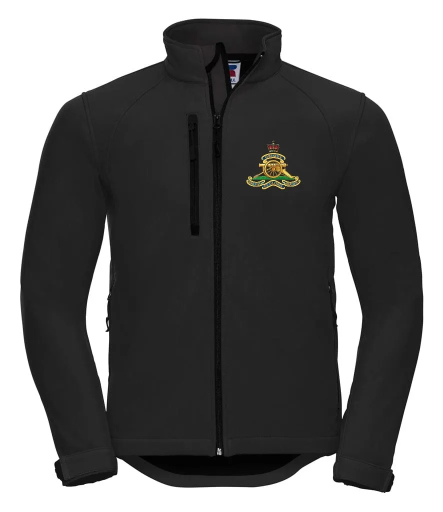 Royal Artillery Embroidered 3 Layer Softshell Jacket