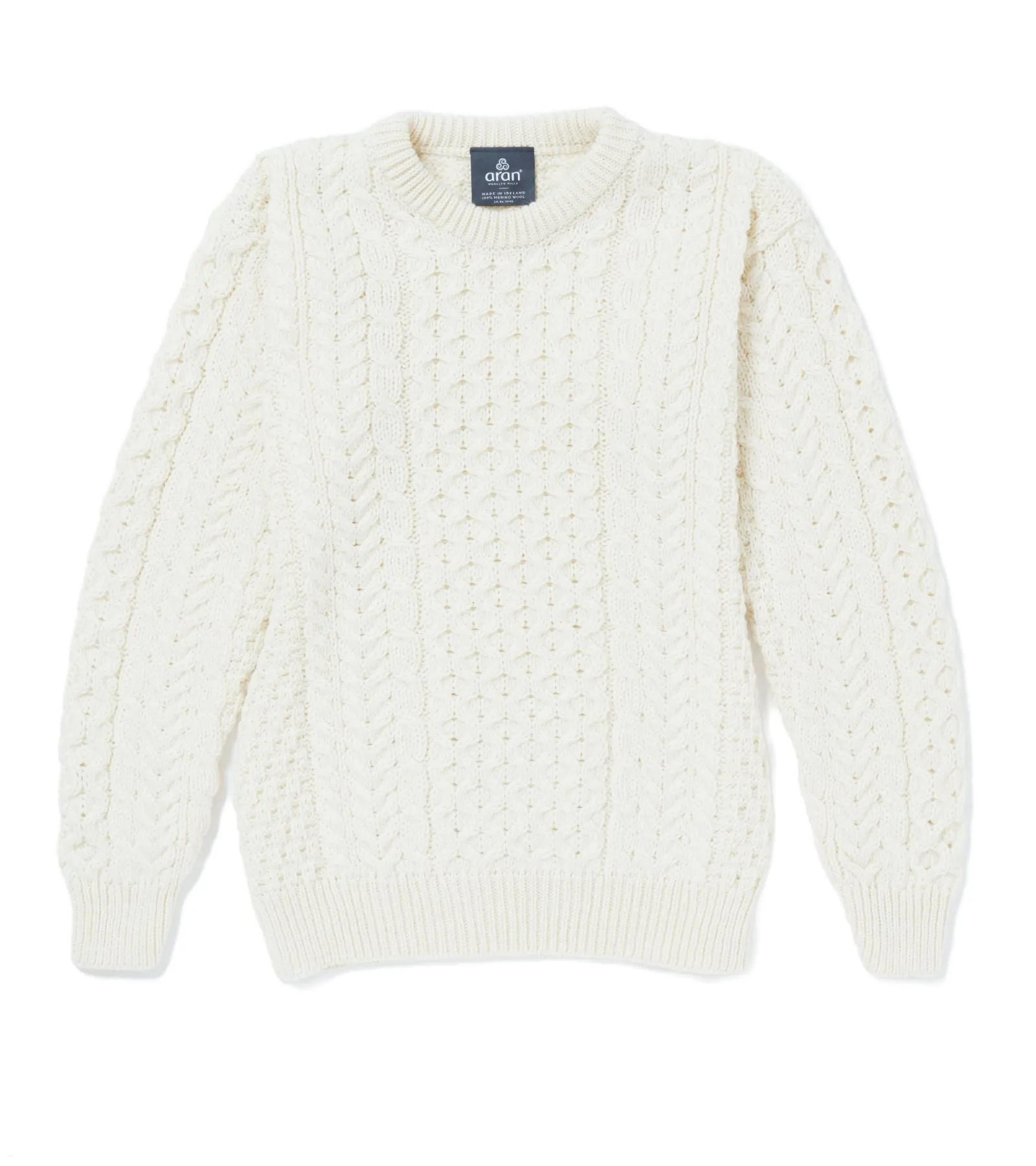 Shaped Traditional Wool Sweater