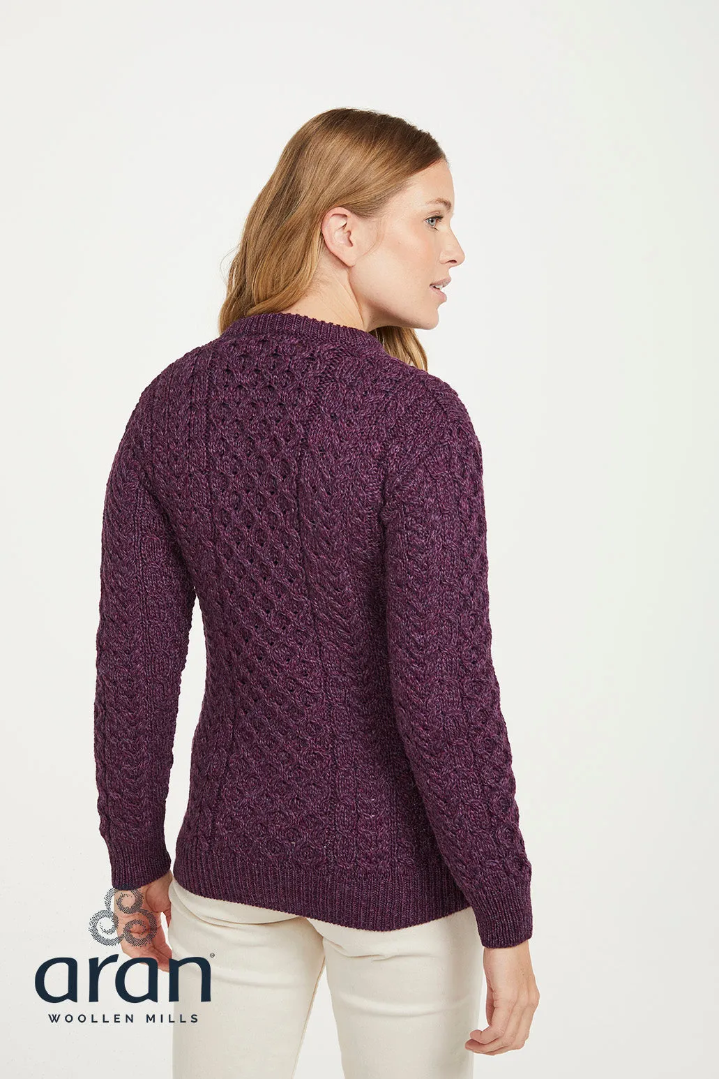 Shaped Traditional Wool Sweater