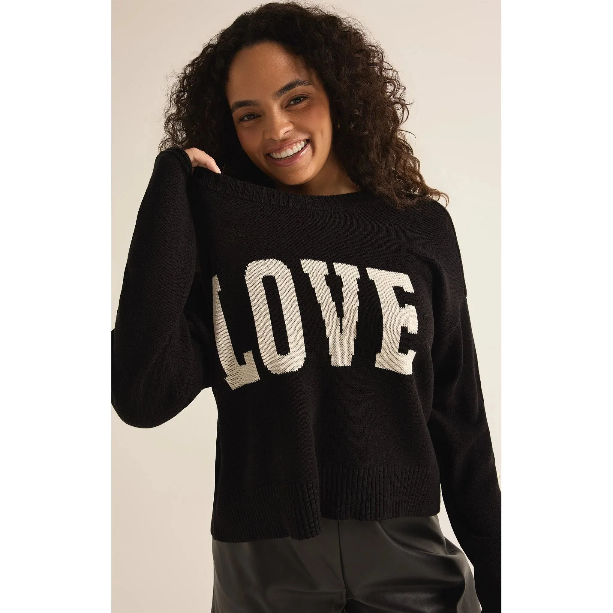 Sienna Love Sweater | Black