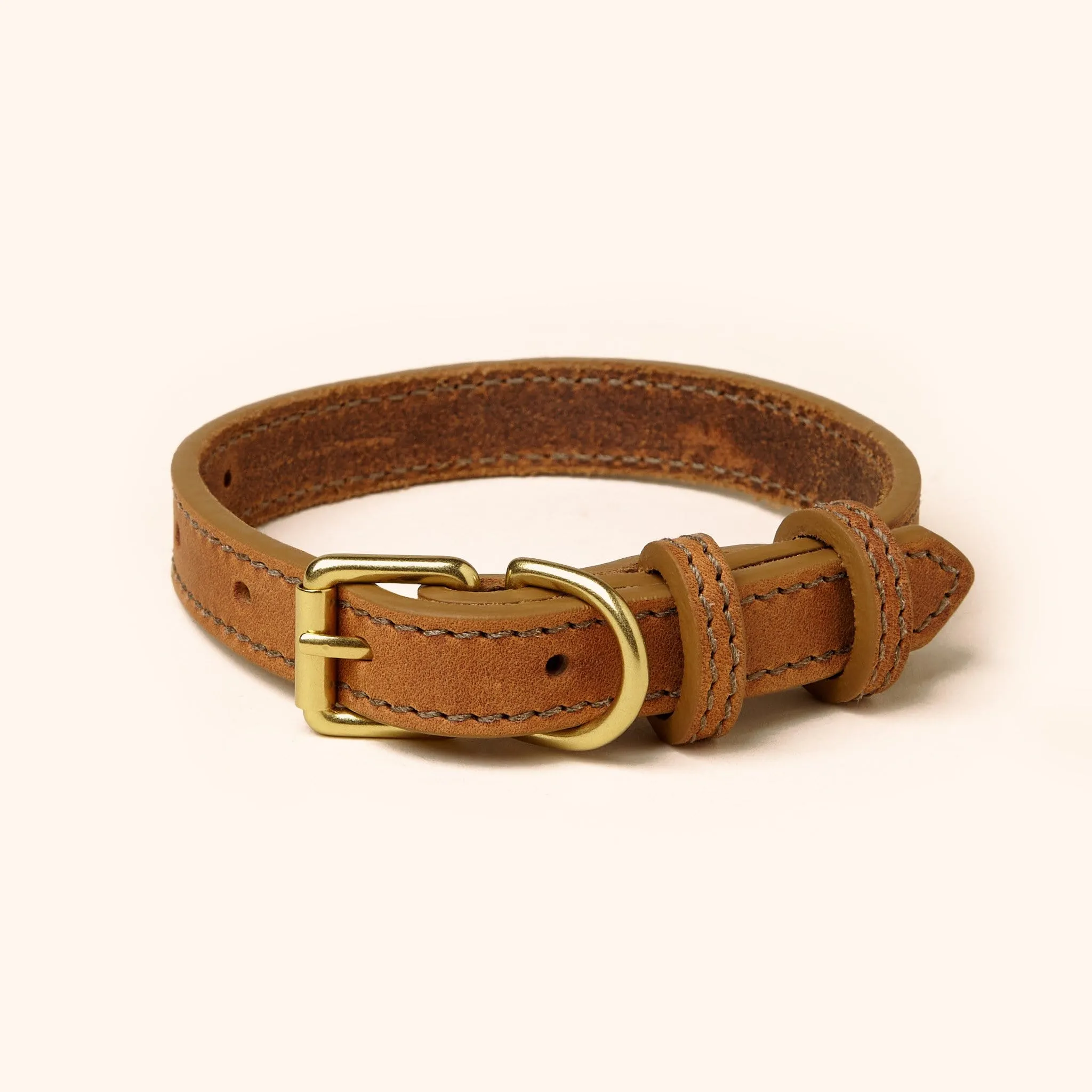 Signature Leather Dog Collar