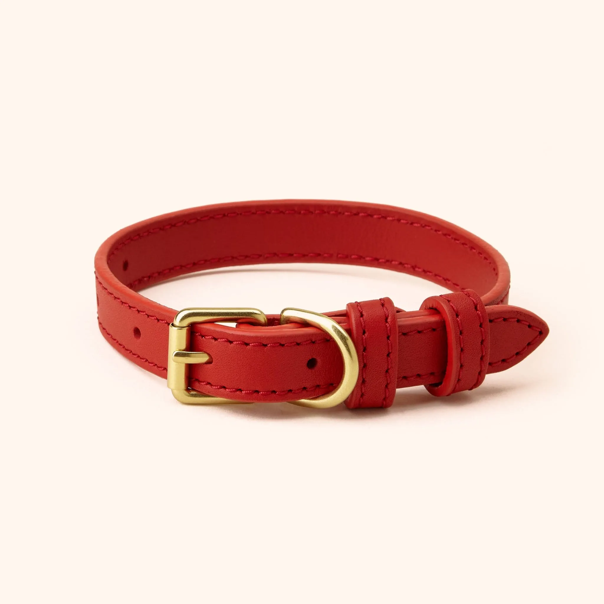 Signature Leather Dog Collar