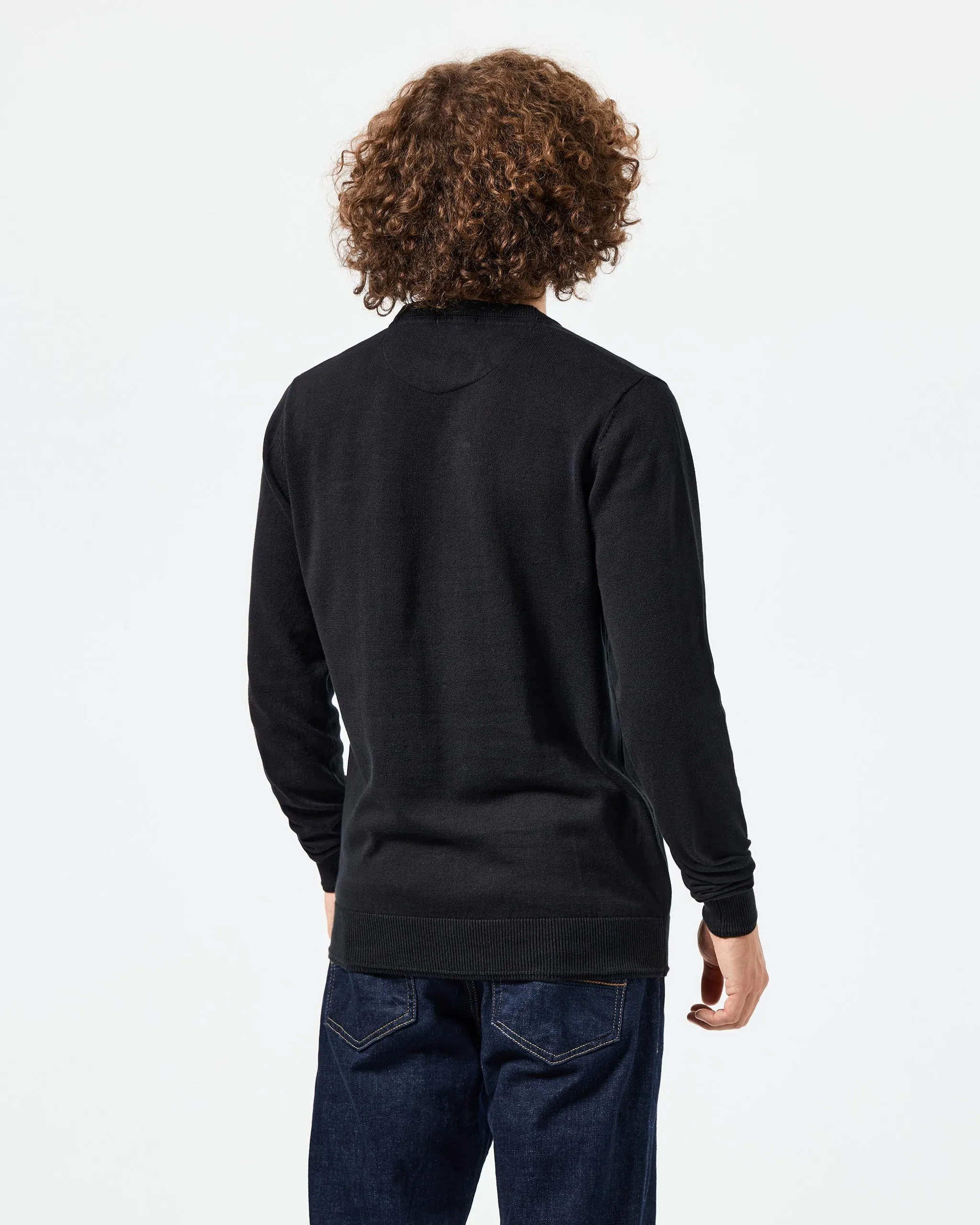 Solace Knitted Sweater Black