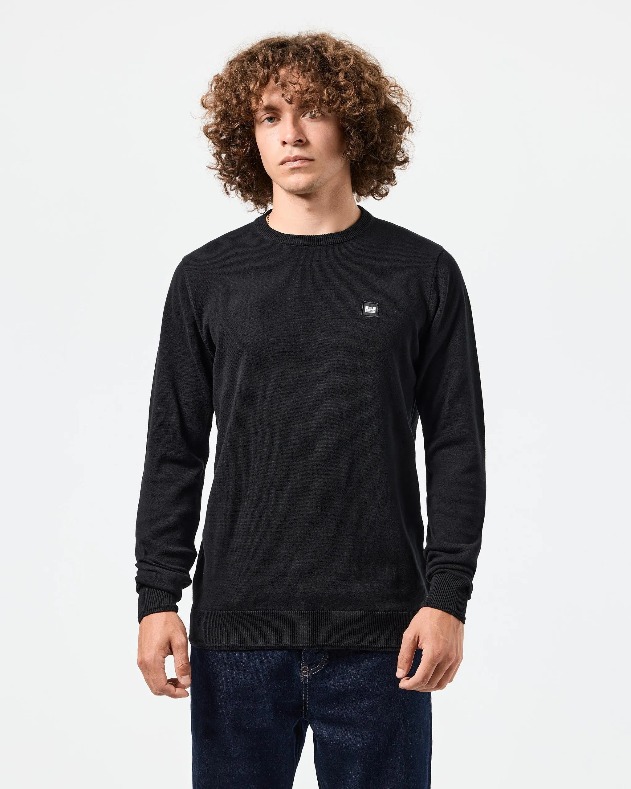 Solace Knitted Sweater Black