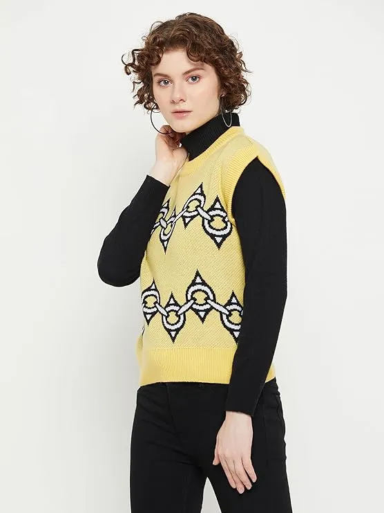 Sunshine Charm Textured Sweater