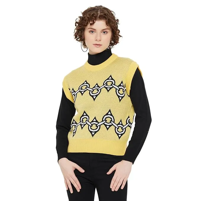 Sunshine Charm Textured Sweater