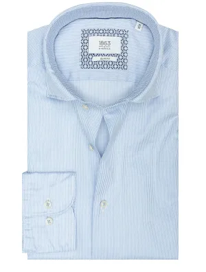 Super Soft Stripe Shirt Blue