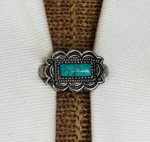 Sweater Clips Turquoise Celtic Sweater Clip for Cardigans Southwestern Cardigan Clasp Tribal Kimono Clasps Cinch Sweater Guard Gift for Her