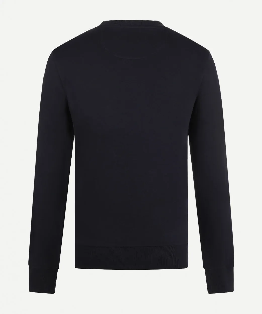 Sweater rondehals met graphic | Navy