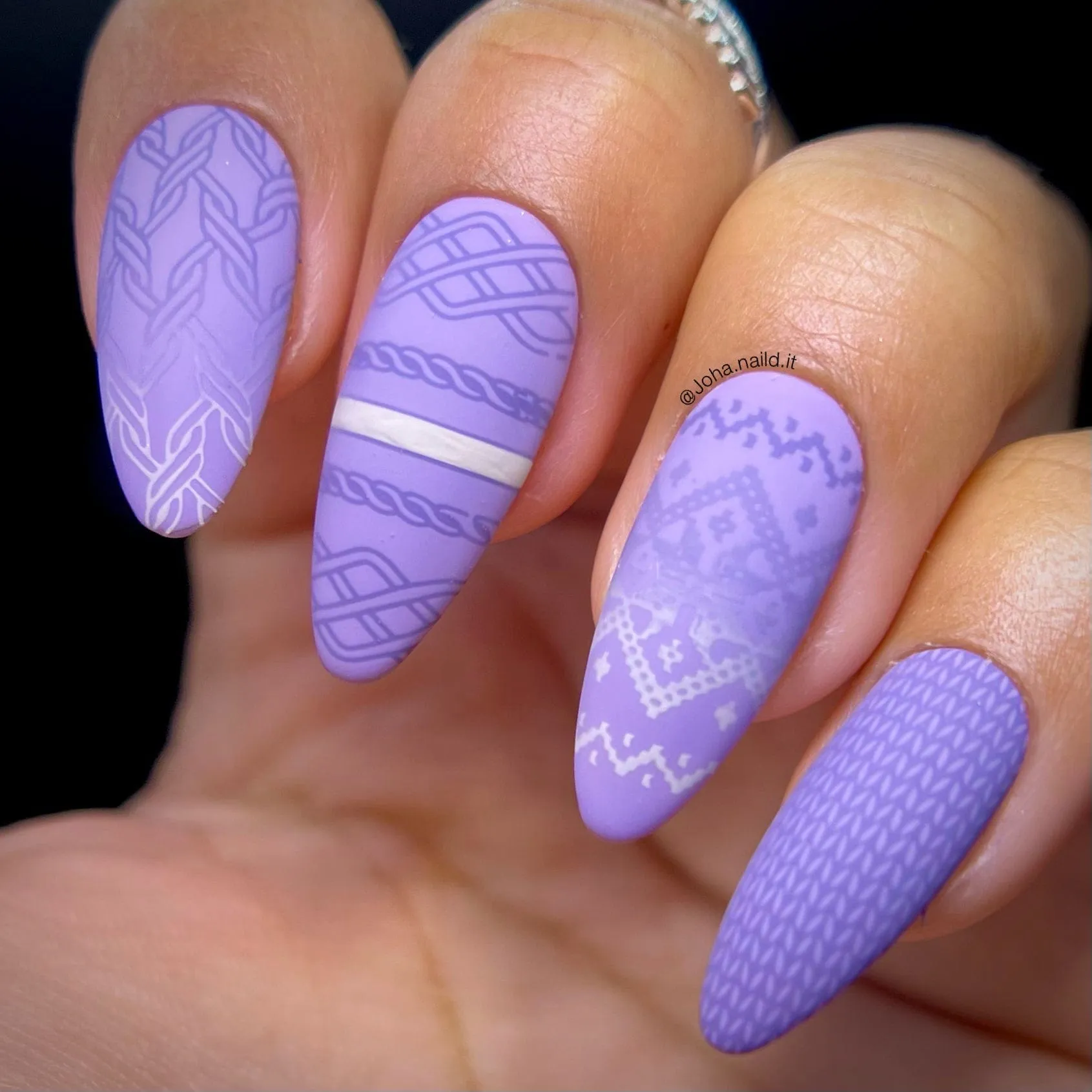 Sweater Weather: Set of 3 Nail Stamping Plates