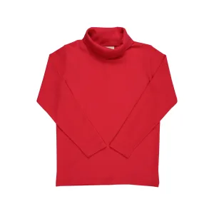 Tatum’s Turtleneck Shirt- Richmond Red