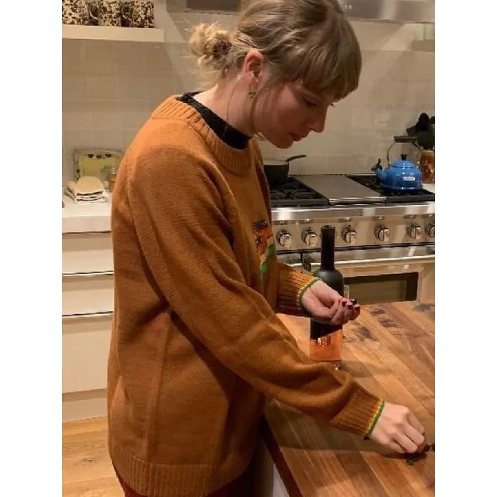 Taylor Swift Rainbow Cookie Sweater