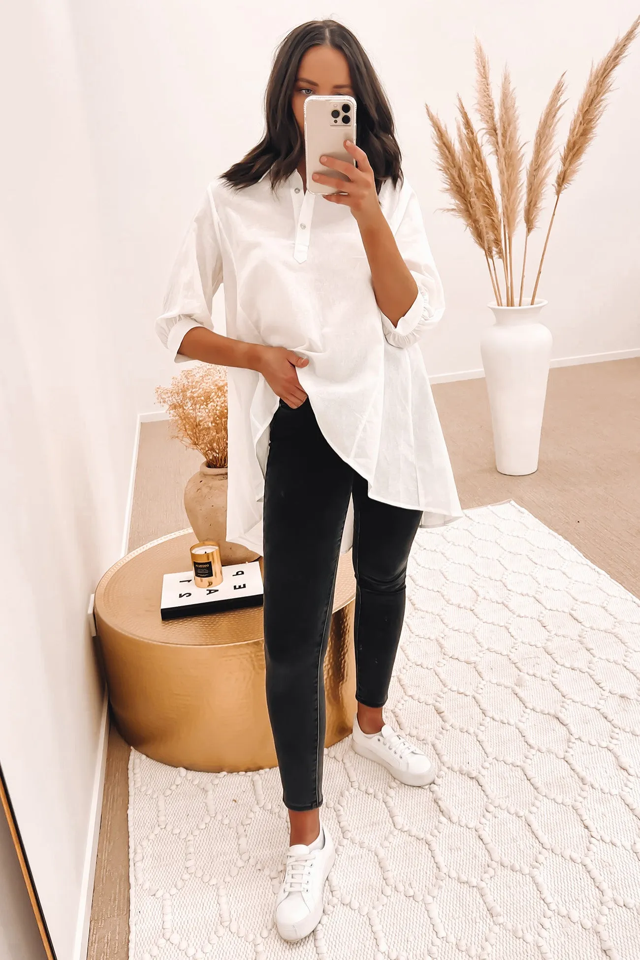 Teagan Shirt White