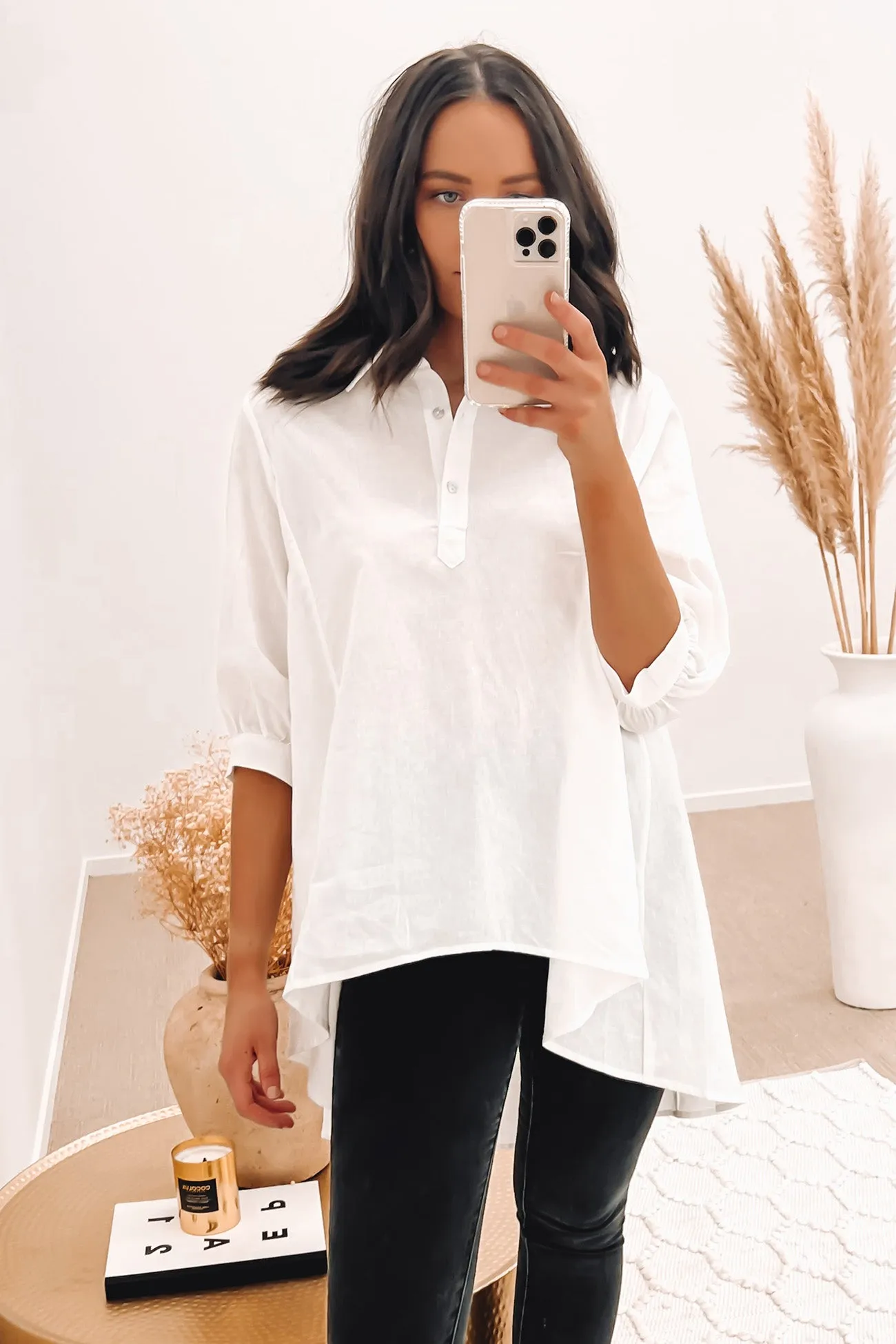 Teagan Shirt White