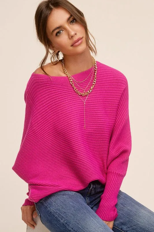 TEEK - Pop Shoulder Mae Sweater