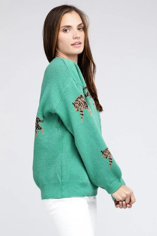 TEEK - Tiger Pattern Sweater