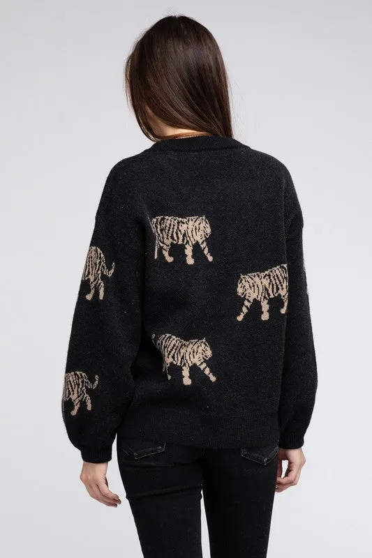 TEEK - Tiger Pattern Sweater