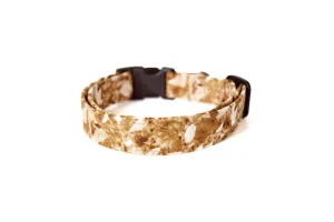 Topaz Gold Crystal Dog Collar