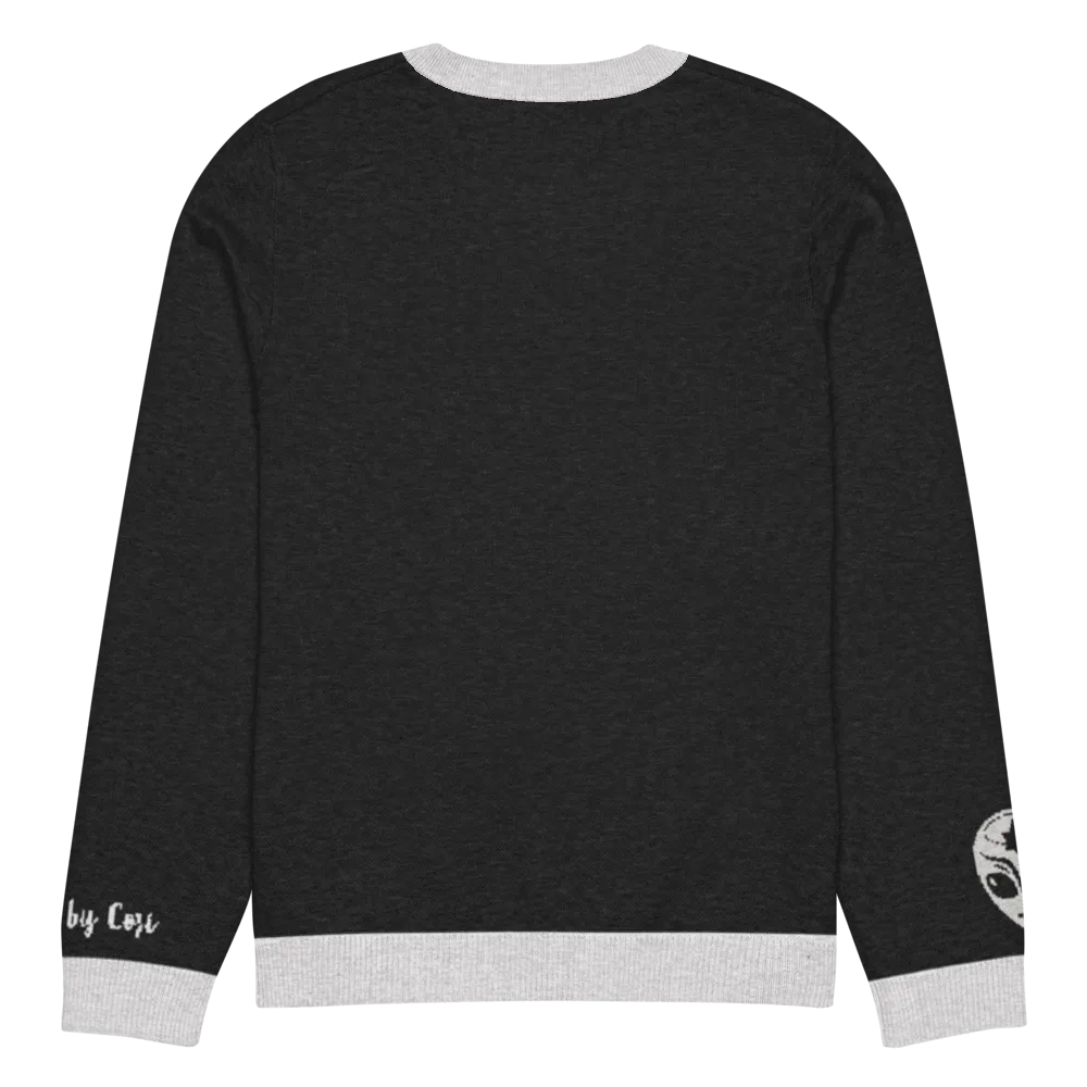 UFO Get In Loser Personalized Knit Sweater